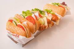Frische belegte Brötchen / fresh sandwiches  © Luise Wagener